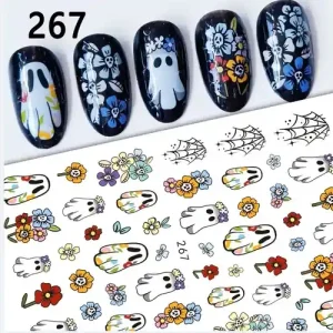 Körömmatrica - 267 Halloween Biztonságos fizetés