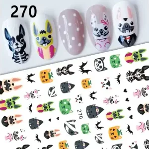 Nézd meg most Körömmatrica - 270 Halloween