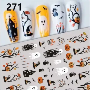 Körömmatrica - 271 Halloween Csak ma