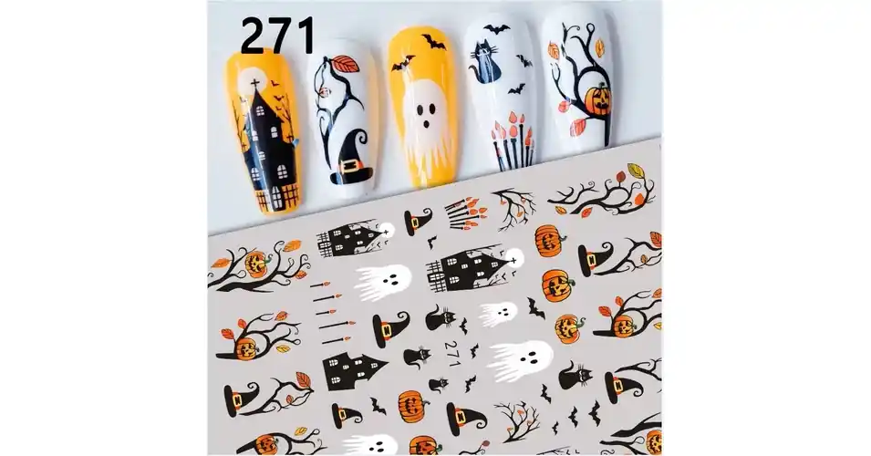 Körömmatrica - 271 Halloween Csak ma