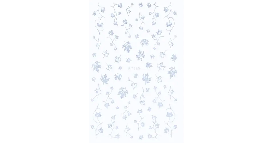 Népszerű Körömmatrica - F1183 Karácsony White