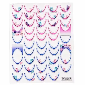Vedd meg online Körömmatrica - Ns448 Francia French ombre Gyümölcs
