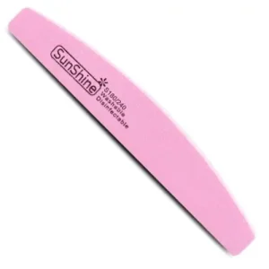 Polírozó 180/240 rózsaszín íves csónak Olcsóbb