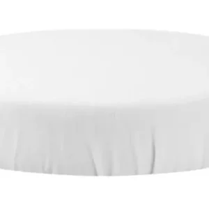Fehér bársony székhuzat 35-40 cm Prémium