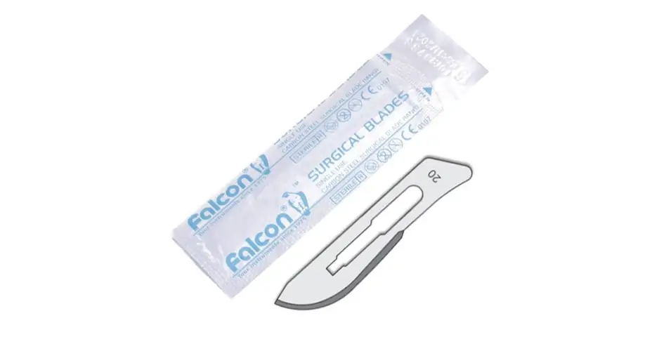 ZZ!Pedikűr szikepenge Falcon 20 Gyors szállítás