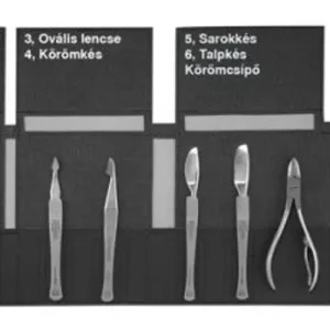 Biztonságos fizetés ZZ!Szilágyi Rozsdamentes Pedikűr készlet 3