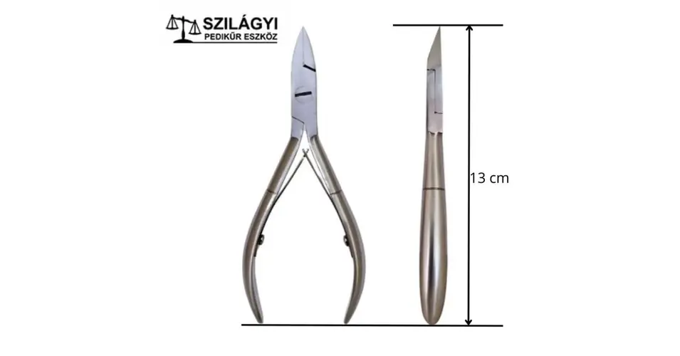 Legjobb ár Szilágyi Körömcsípő rozsdamentes egyenes 13cm