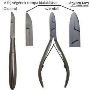 Diabétesz körömcsípő egyenes 13 cm tompa fejvéggel Olcsóbb