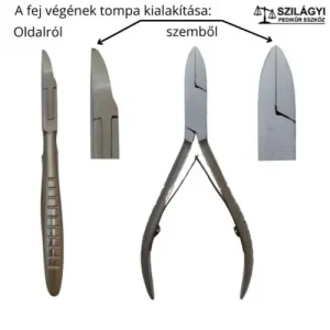 Diabétesz körömcsípő egyenes 11 cm tompa fejvéggel Olcsó