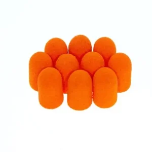 Pedikűr csiszoló kupak 7mm 10db 120-as - Narancs Utolsó esély