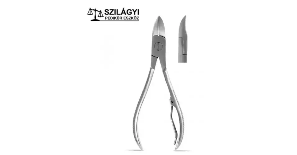 Csak ma Szilágyi Rozsdamentes körömcsípő drótrugós 12cm
