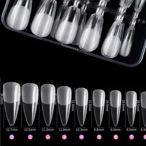 Outlet Soft Gel Tip Box - Stiletto - S - 240db