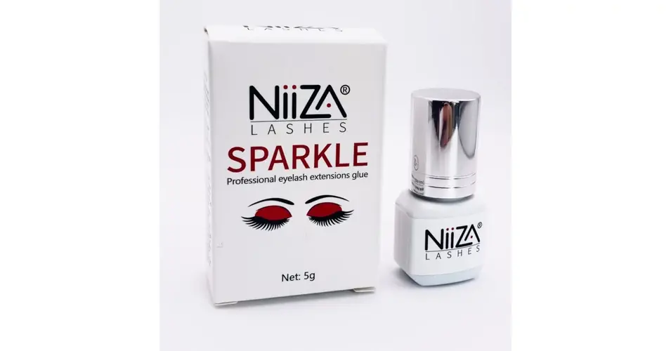 NiiZA Sparkle műszempilla ragasztó 5g Akció