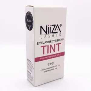 NiiZA Szempilla és szemöldök festék TINT 1+2 - 7ml Black Olcsó