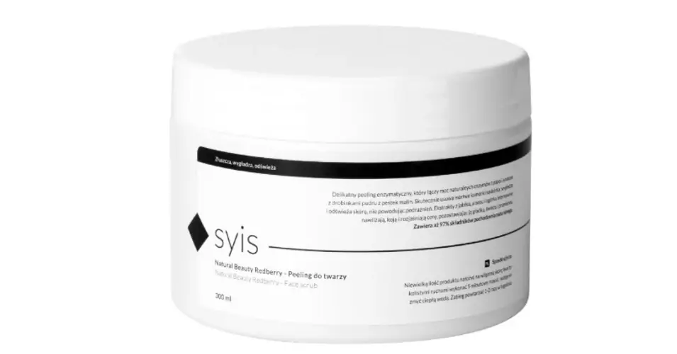 Syis Natural Beauty vörös áfonyás arcradír 300 ml Alacsony ár
