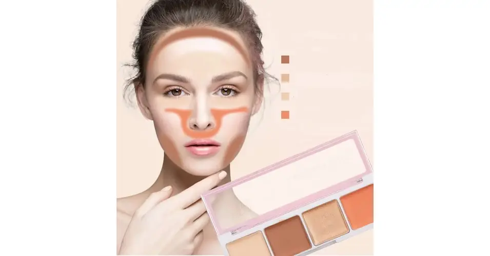Concealer korrektor Pallet 4 szín - 3210C Árengedmény