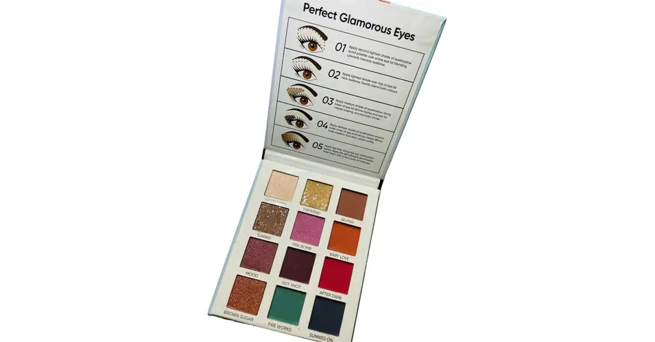 Népszerű Eyeshadow szemhéjfesték paletta 12 szín 20159A2
