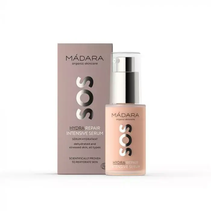 MÁDARA SOS Intenzív bőrmegújító hydra szérum (30ml) Outlet