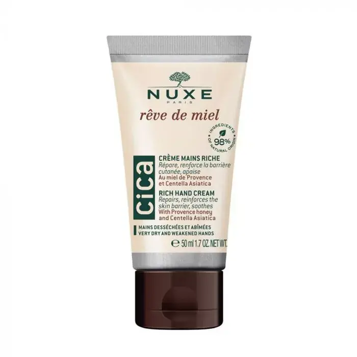Kihagyhatatlan ajánlat NUXE Reve de Miel Cica gazdag kézkrém (50ml)