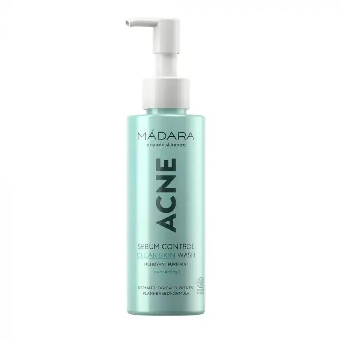 Alacsony ár MÁDARA ACNE Sebum Control arclemosó (140ml)