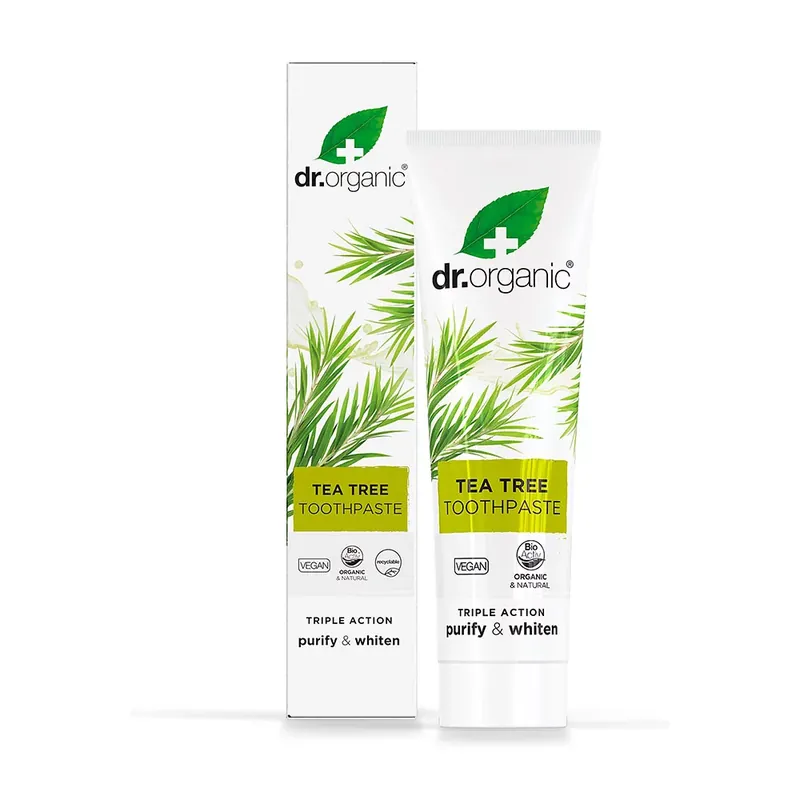 DR. ORGANIC Bio Teafa fogkrém (100ml) Bestseller