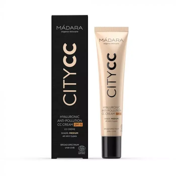 MÁDARA City CC krém hialuronsavval Medium SPF15 (40ml) Különleges ajánlat