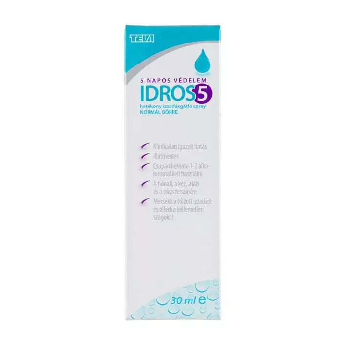 Végkiárusítás IDROS5 izzadásgátló spray (30ml)