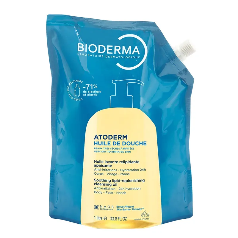 Akciós ár BIODERMA Atoderm olajtusfürdő ÖKO-utántöltő (1000ml)