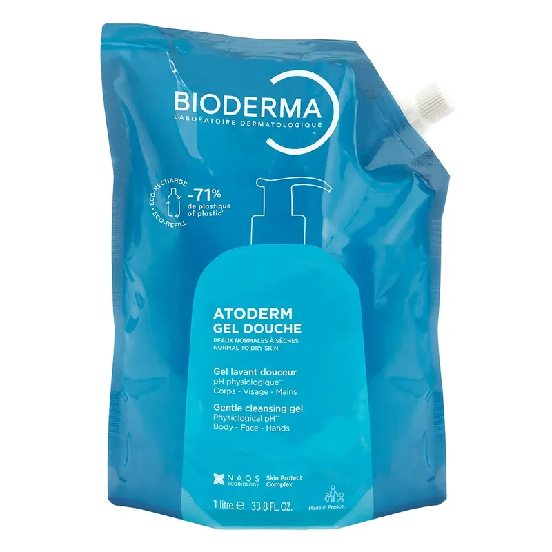 BIODERMA Atoderm tusfürdő ÖKO-utántöltő (1000ml) Árengedmény