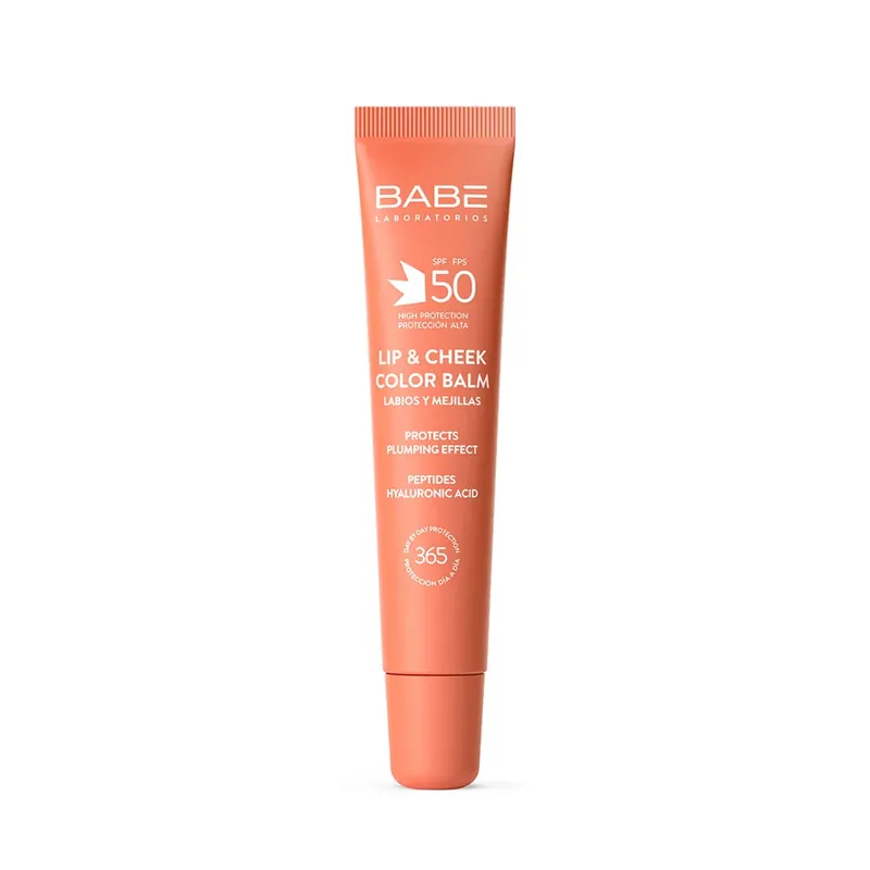 Gyors szállítás BABÉ Lip&Cheek színezett szájfény és pirosító SPF50 - Nude (20ml)