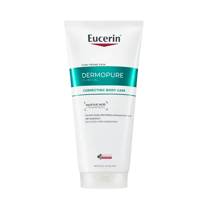 EUCERIN DermoPure Clinical Correcting Body Care - Testkrém (200ml) Azonnal elérhető