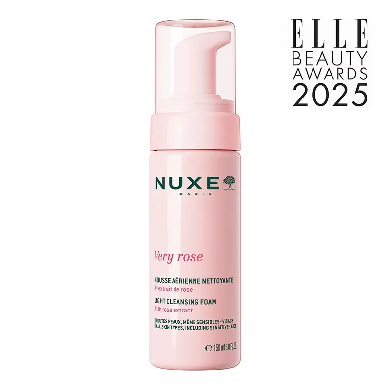 Legkelendőbb NUXE Very Rose könnyed arctisztító hab (150ml)
