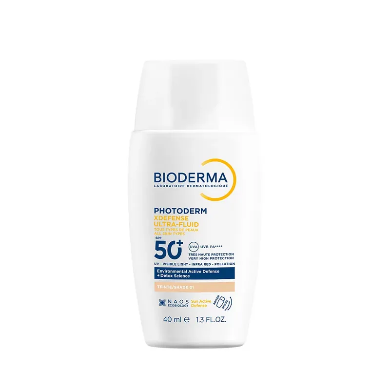 Expressz kézbesítés BIODERMA Photoderm XDefense Ultra-fluid SPF50 színezett 01 (40ml)