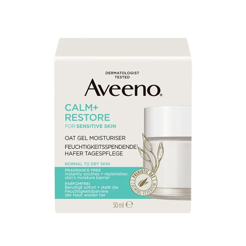 AVEENO Calm+ Restore hidratáló gél zabbal (50ml) Csak ma