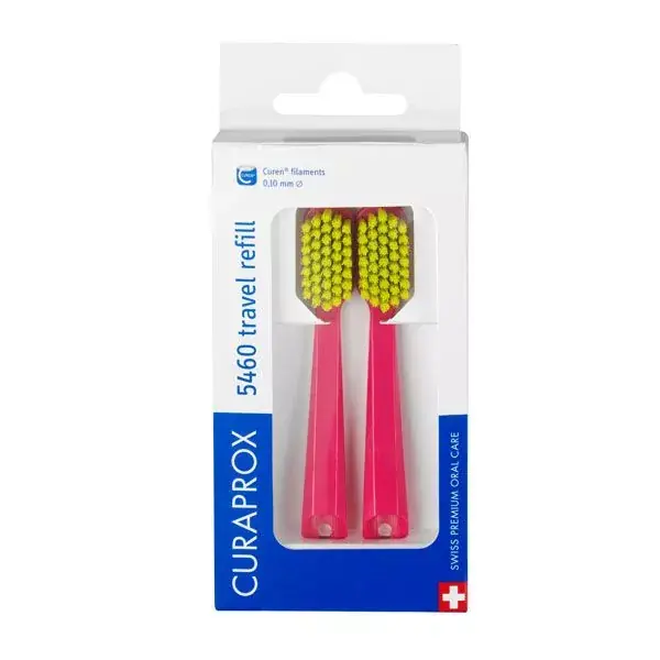 Kiárusítás CURAPROX CS 5460 Utazó szetthez fogkefe pótfej (2db)