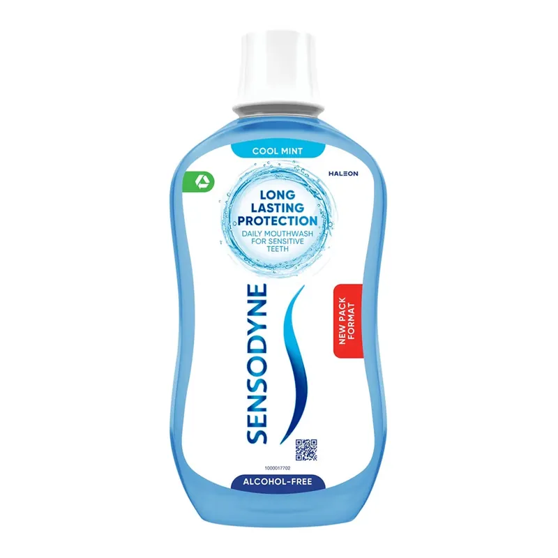 SENSODYNE Cool Mint alkoholmentes szájvíz (500ml) Expressz szállítás