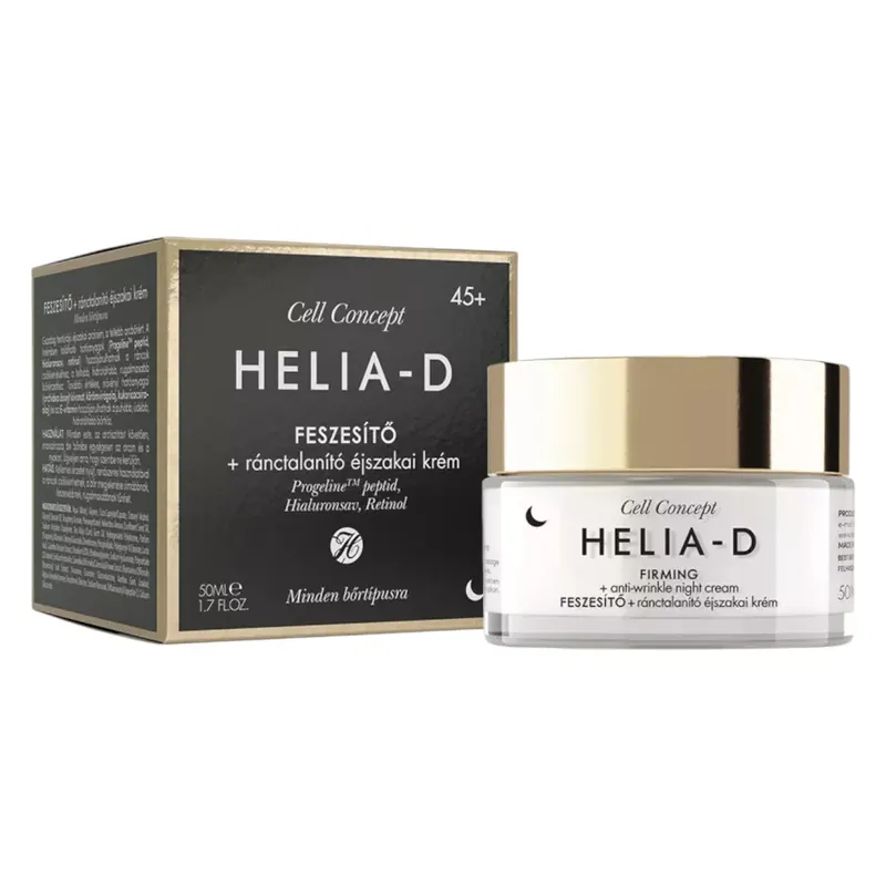 Népszerű Helia-D Cell Concept feszesítő és ránctalanító éjszakai arckrém 45+ 50 ml