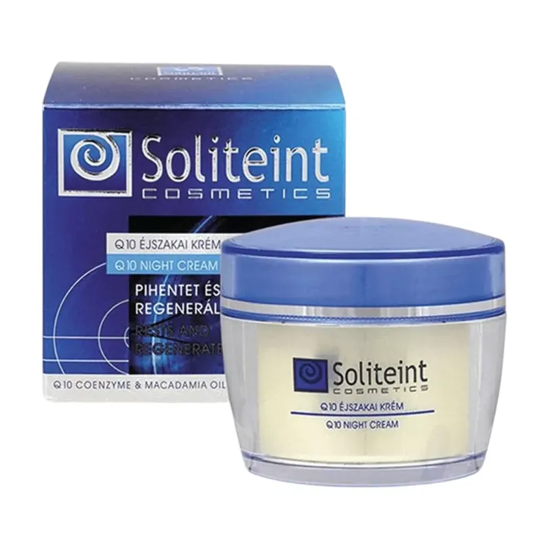 Expressz kézbesítés Soliteint Q10 éjszakai arckrém 50 ml