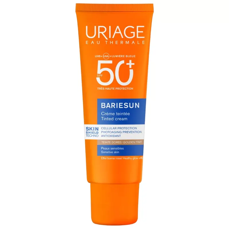 Szuper ajánlat Uriage Bariésun SPF50 színezett arckrém sötét bőrre 50 ml