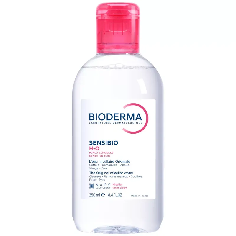 Vásárlói kedvenc Bioderma Sensibio H2O arc- és sminklemosó micellaoldat 250 ml