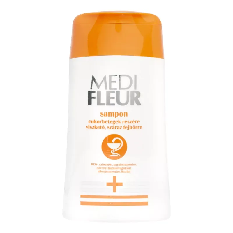 Szezonális akció Medifleur sampon cukorbetegeknek 150 ml