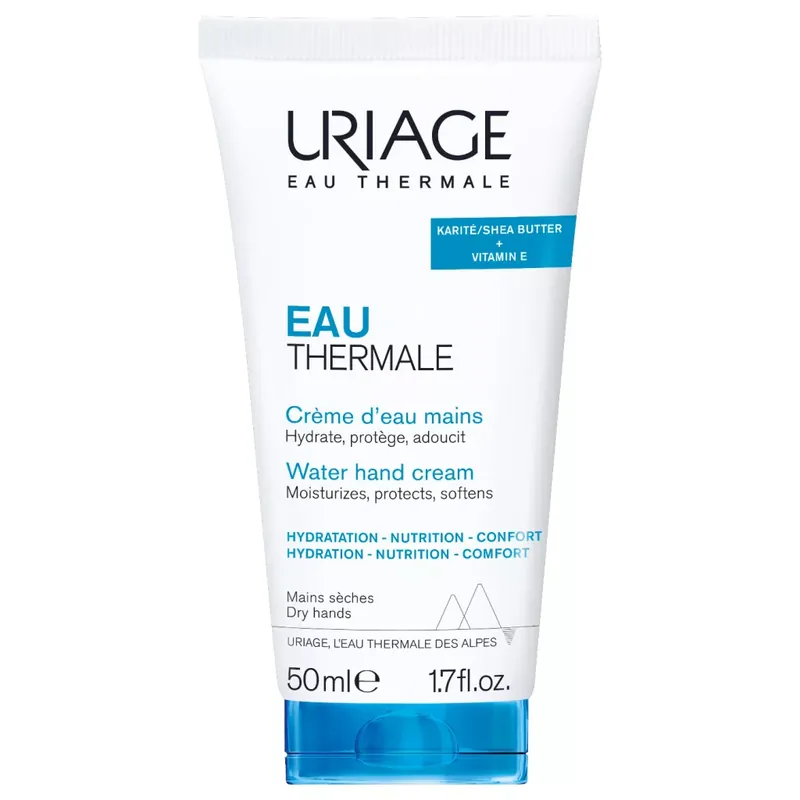 Árcsökkenés Uriage Eau Thermale kézkrém 50 ml
