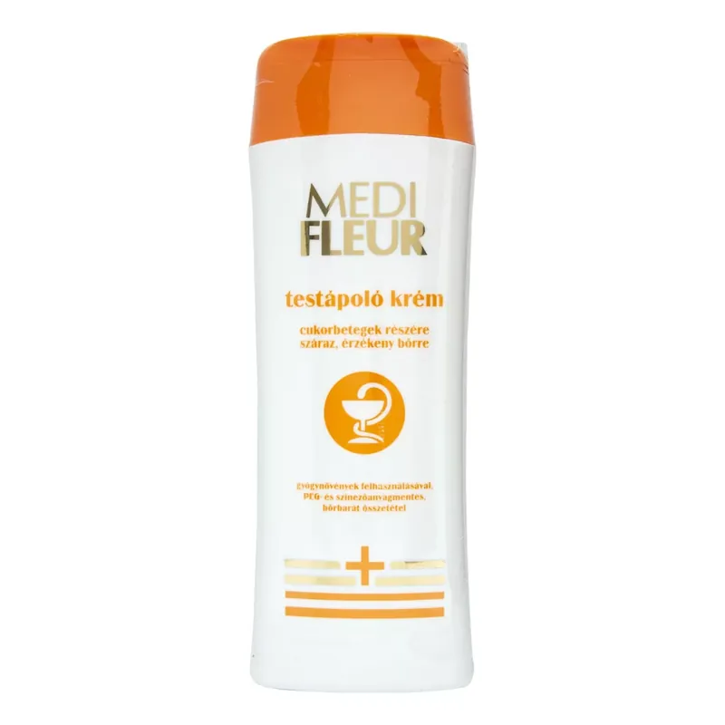 Azonnali szállítás Medifleur testápoló krém cukorbetegeknek 200 ml