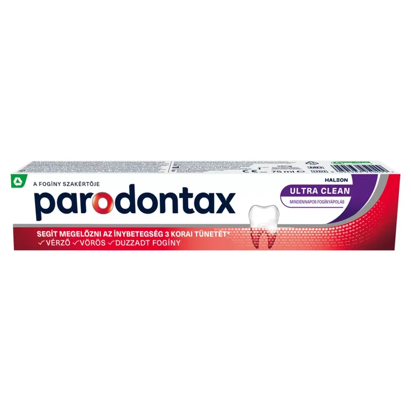Végkiárusítás Parodontax Ultra Clean fogkrém 75 ml