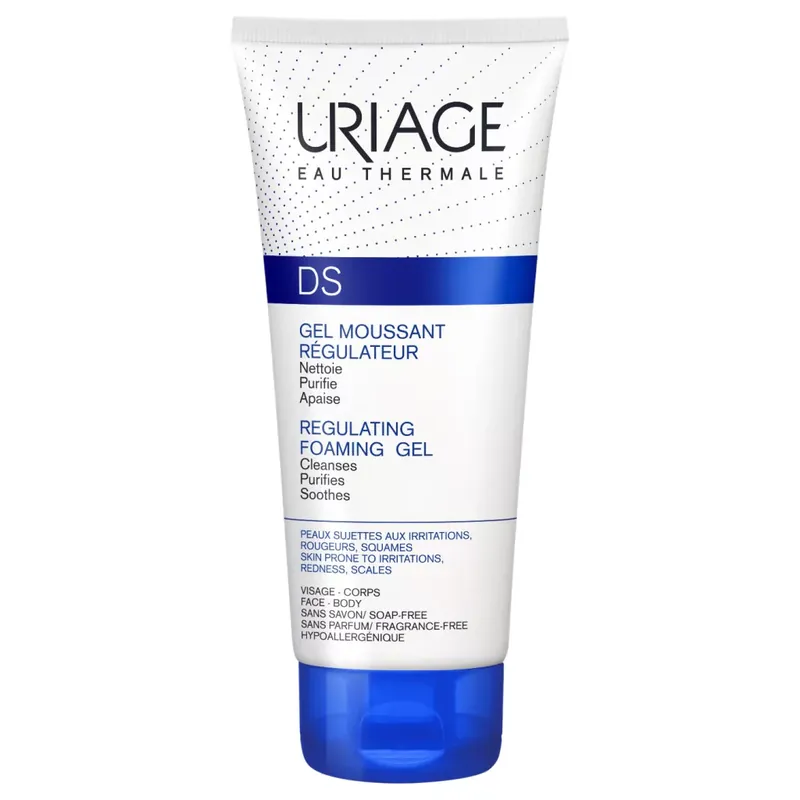 Expressz kézbesítés Uriage D.S. habzó gél seborrhoeás bőrre 150 ml