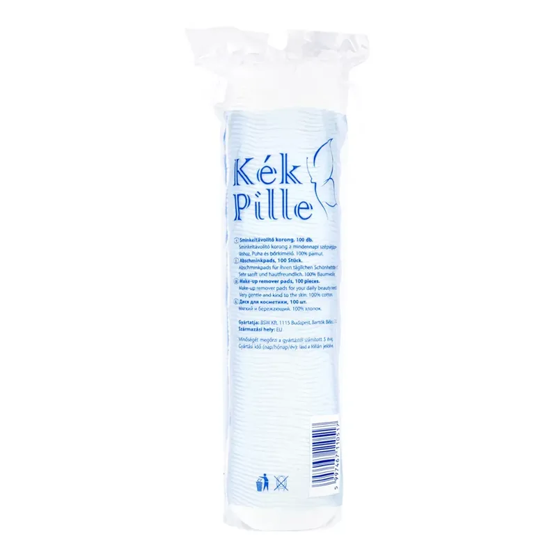 Kék Pille Kozmetikai lap 100 db Bestseller