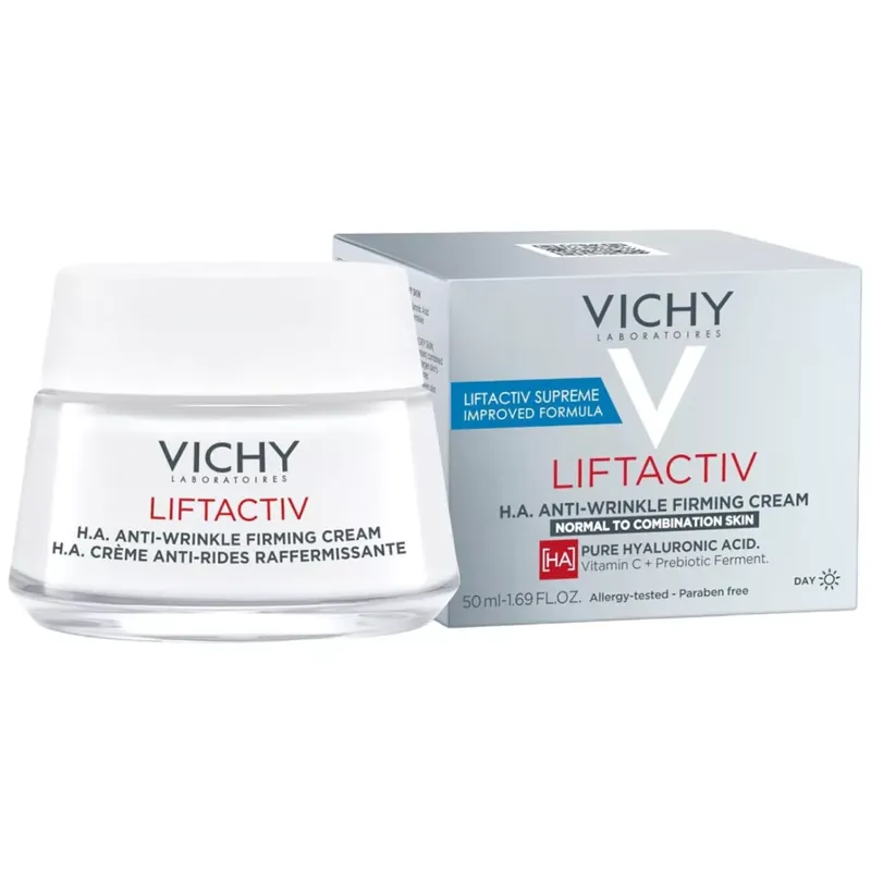 Vichy Liftactiv Supreme nappali liftinges kisimító krém normál és kombinált bőrre 50 ml Kedvezmény