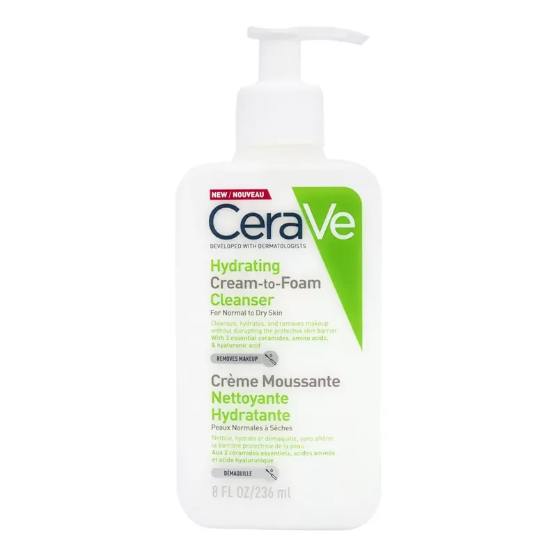 CeraVe Tisztító hidratáló habzó krém 236 ml Csak ma