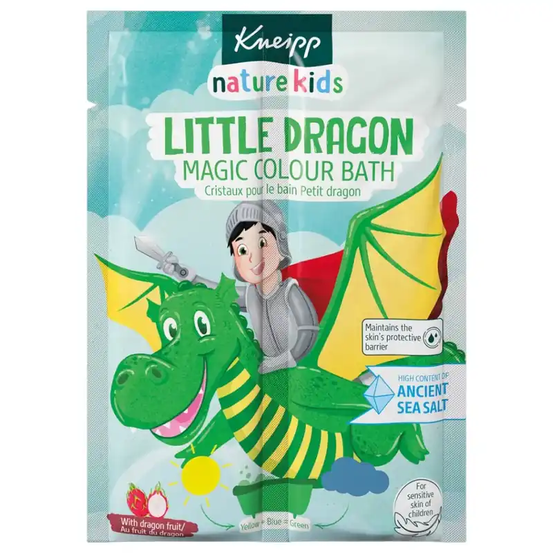 Ajánlat Kneipp Naturkind Sárkányharcos színes fürdőkristály 2 x 20 g