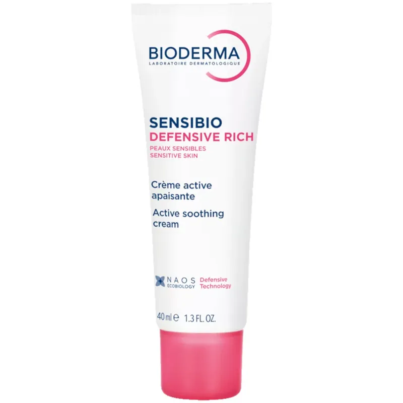Árengedmény Bioderma Sensibio Defensive Rich nyugtató hatású krém 40 ml